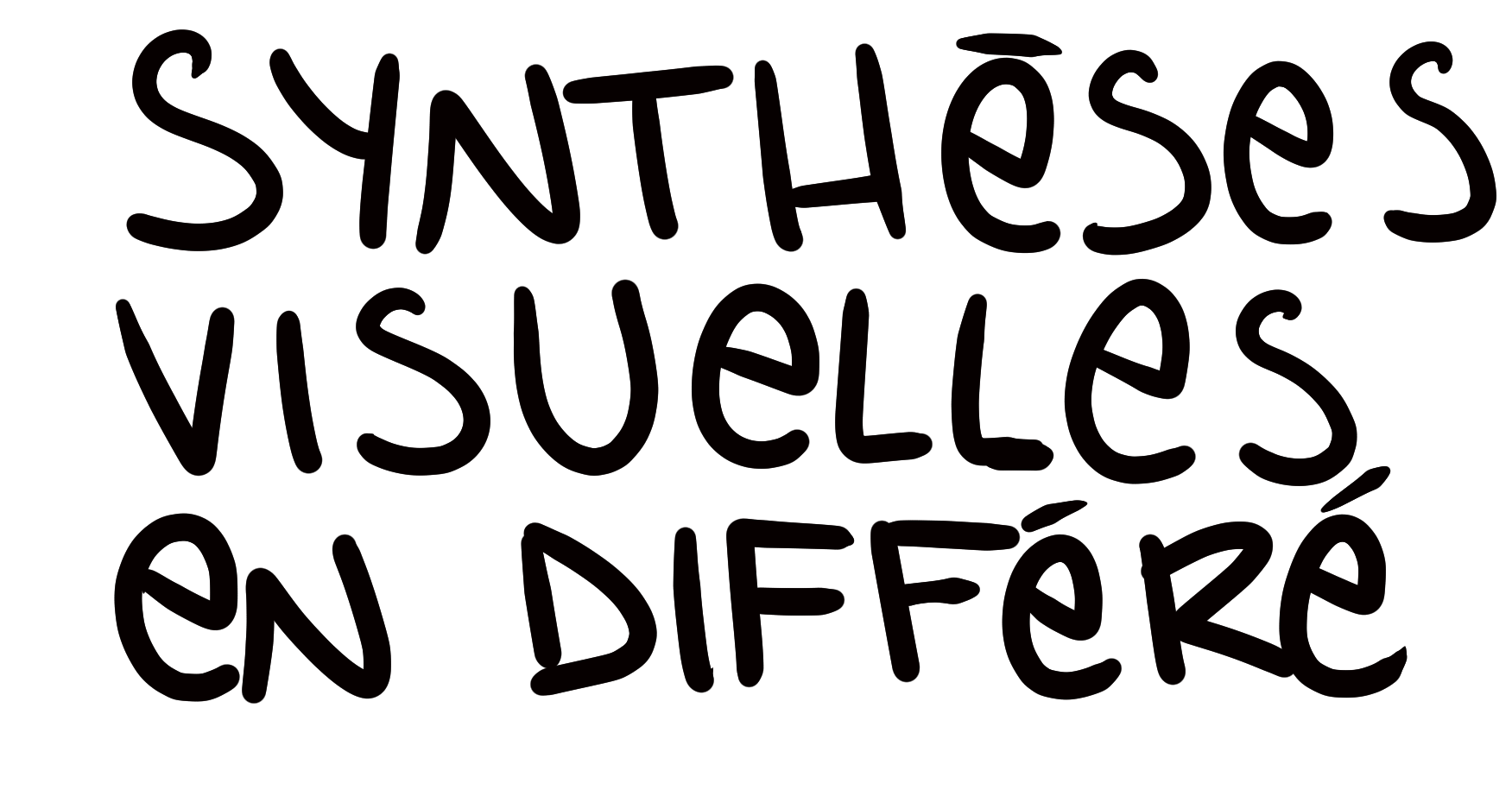 Synthèses visuelles logo
